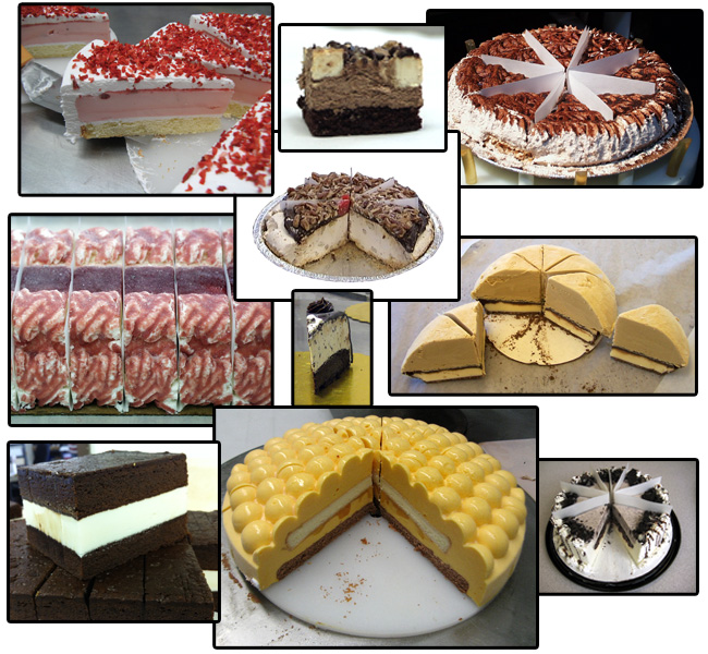 Ice Cream Slicing Cut Ice Cream Cakes with FoodTools